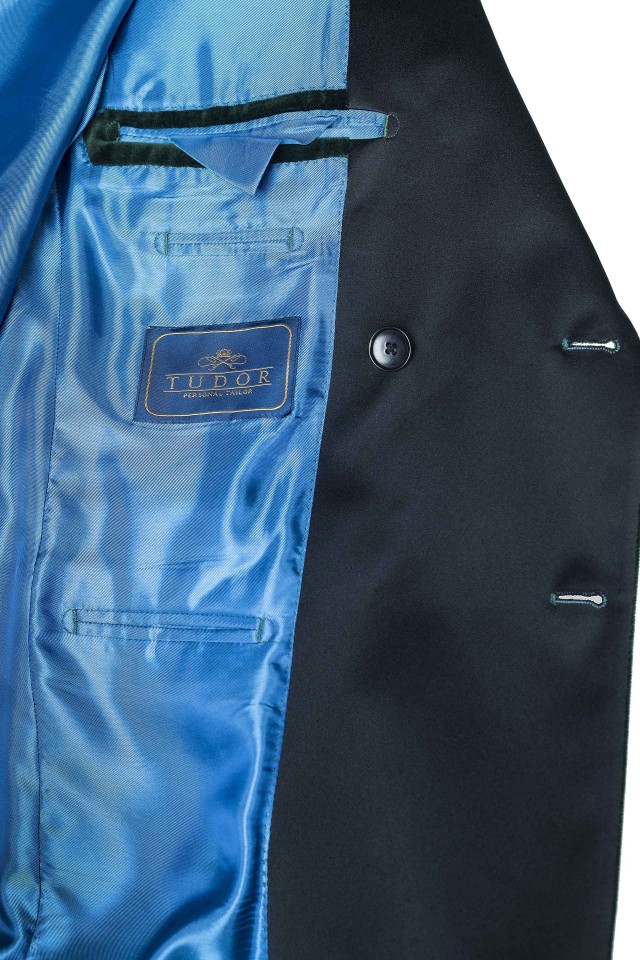 Costum Oswald Verde din Bumbac, Modal