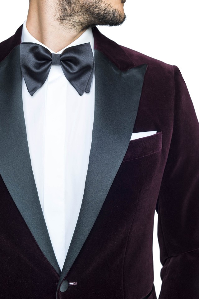 Costum Jessie Bordo din Bumbac, Modal