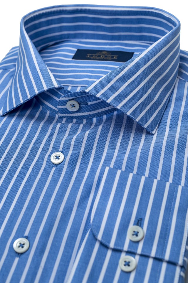 Camasa Aurely Albastru din Bumbac