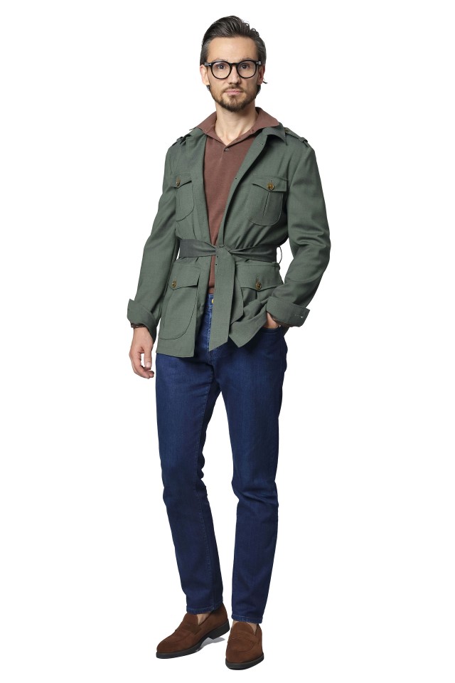 SAFARI JACKET GREEN
