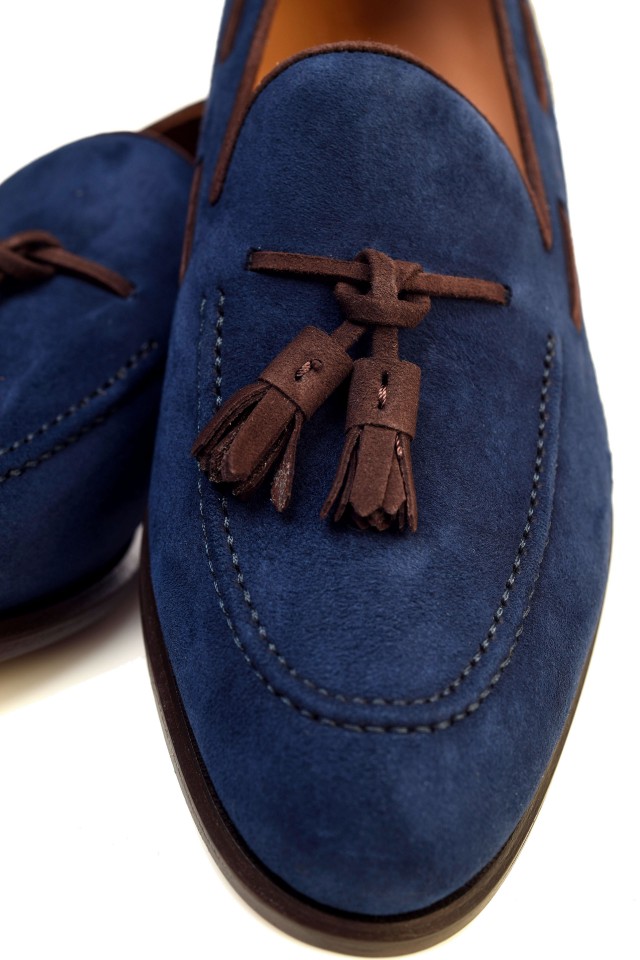Pantofi suede Loafers Leighton
