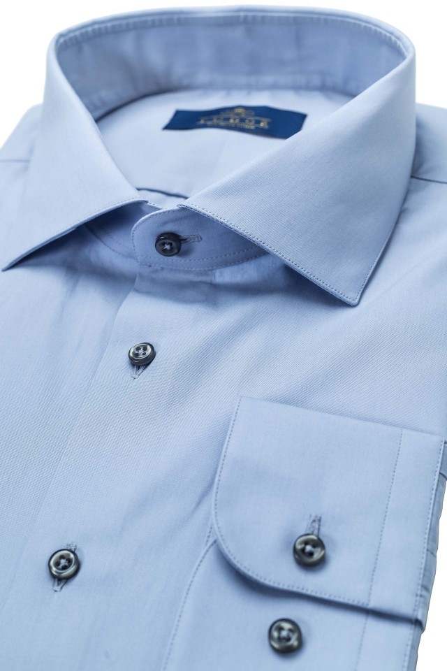 Camasa Sophie Bleu din Bumbac