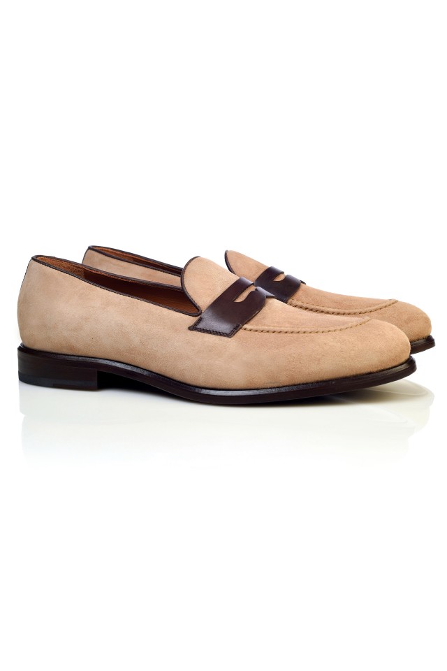 Pantofi Suede Loafers Harvey