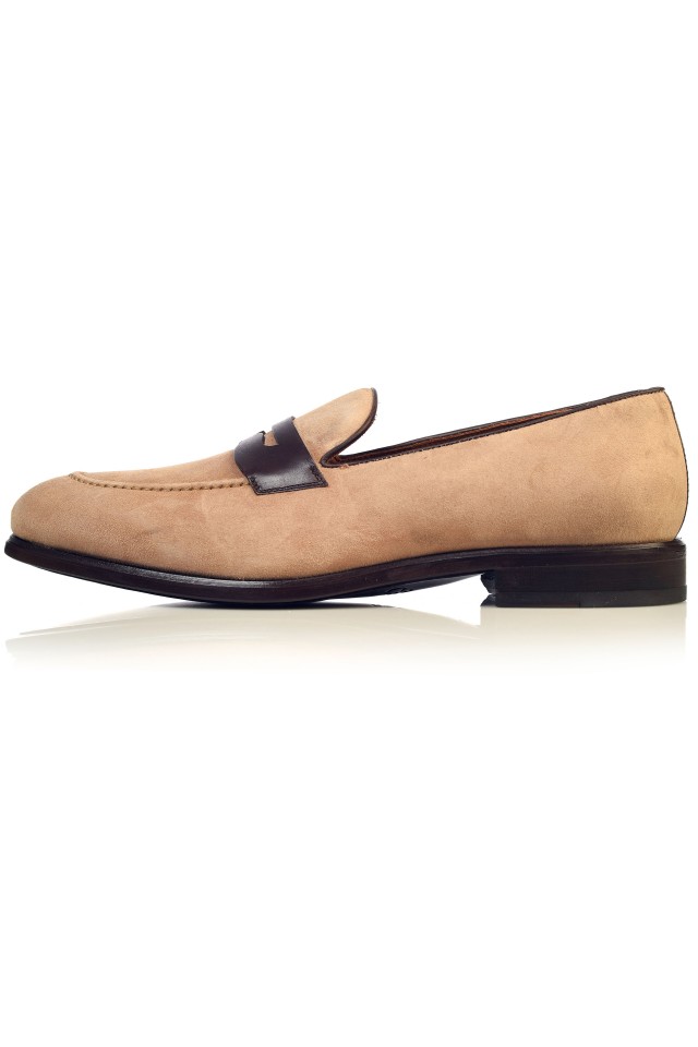 Pantofi Suede Loafers Harvey