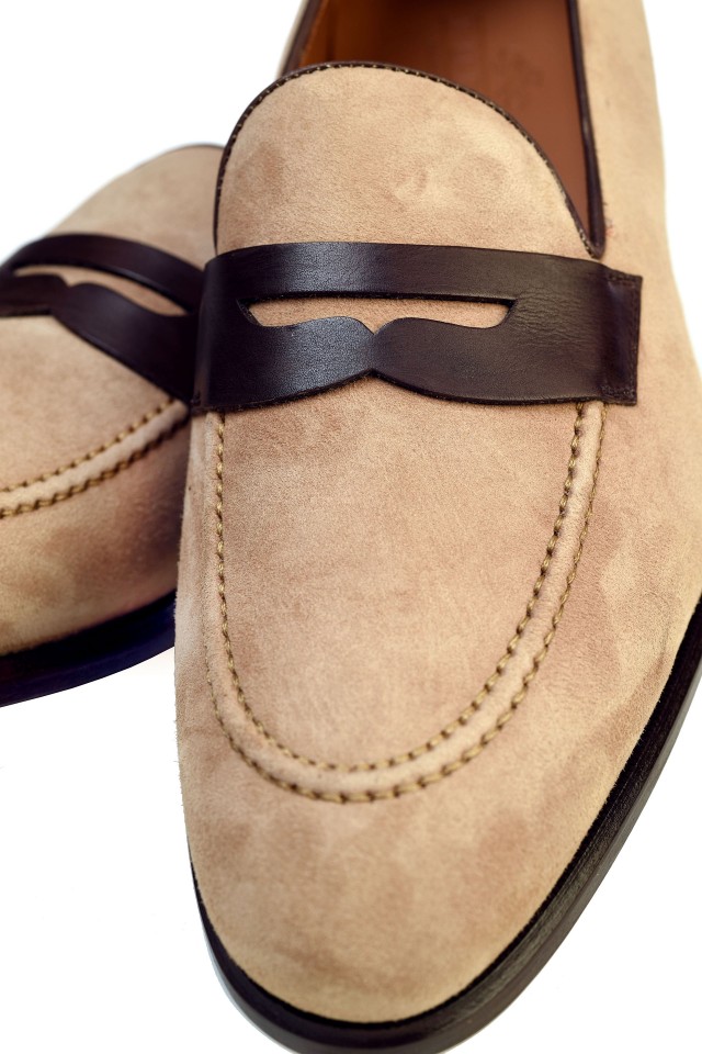 Pantofi Suede Loafers Harvey