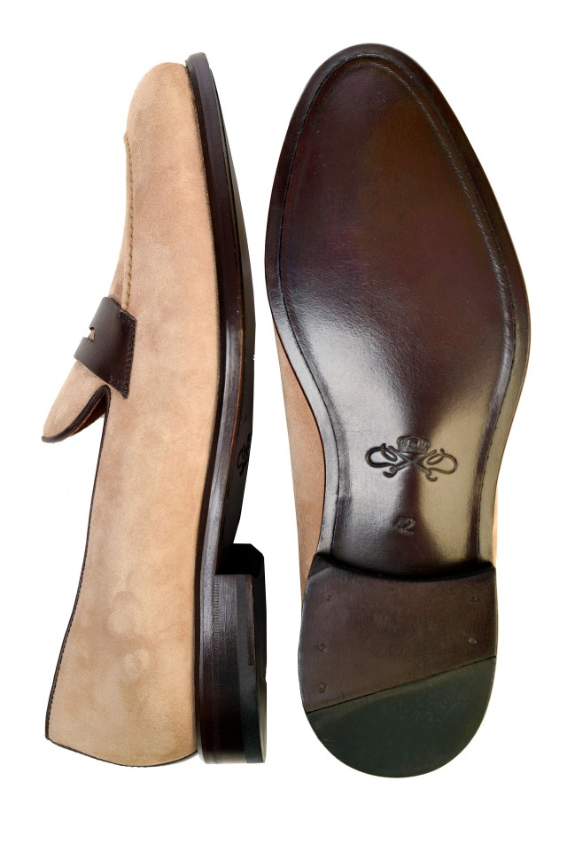 Pantofi Suede Loafers Harvey