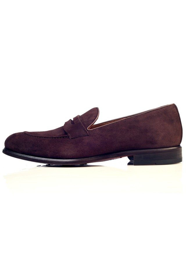 Pantofi suede loafers Harris