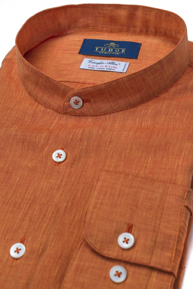 Camasa Grace Portocaliu din In