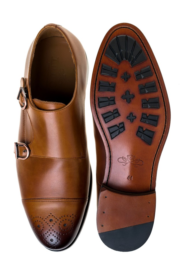 Pantofi Double Monk Merlin