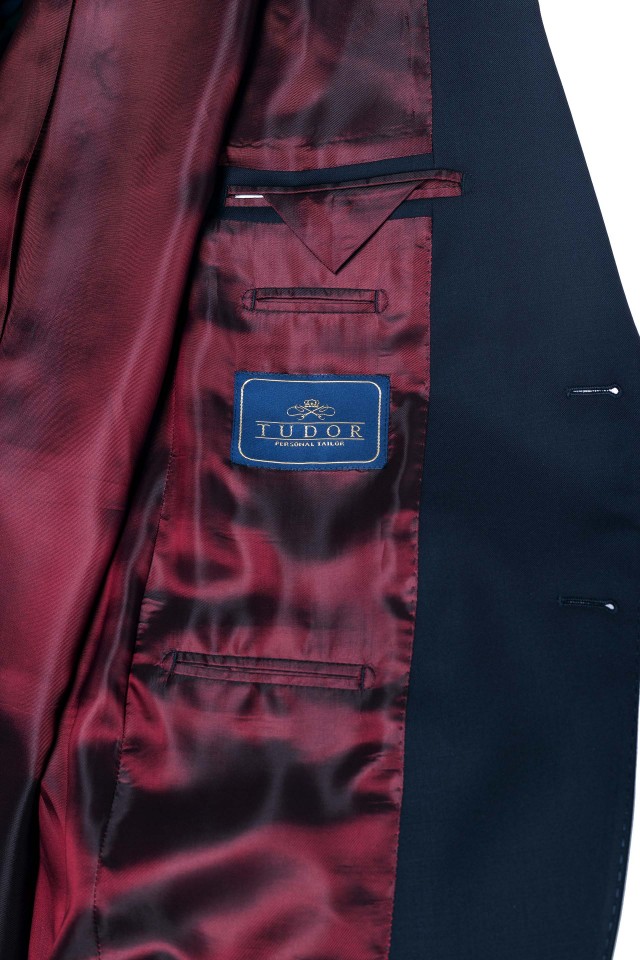 Costum Kalymnos Bleumarin din Lana