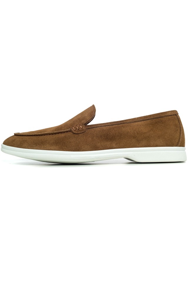  Loafer Suede Slip-on Bej