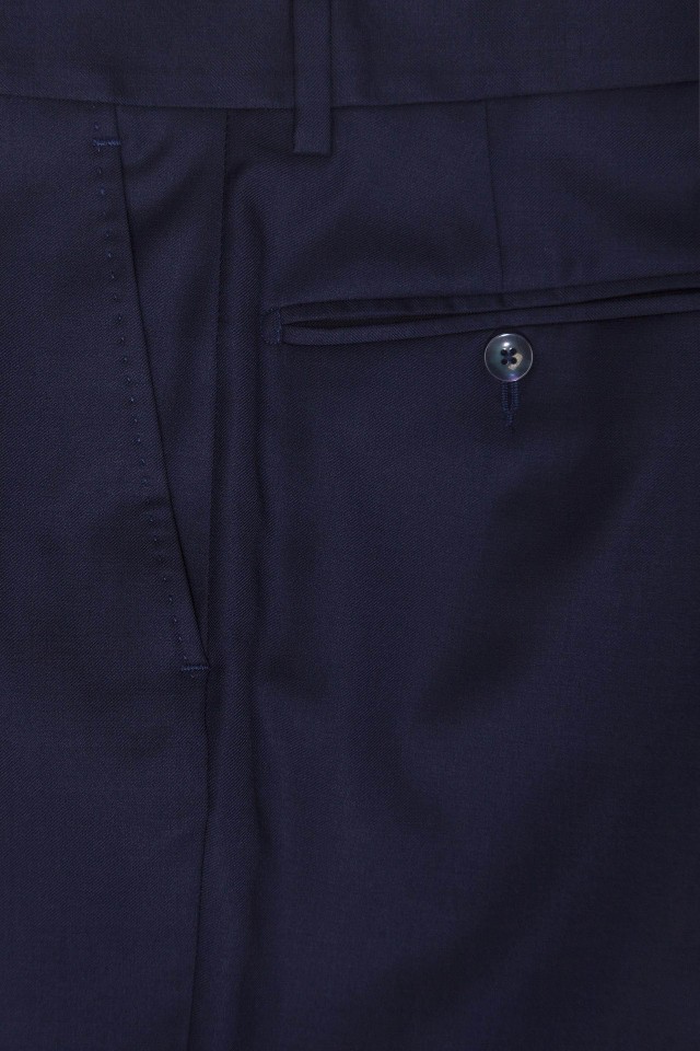 Pantaloni stokes Albastru din Lana