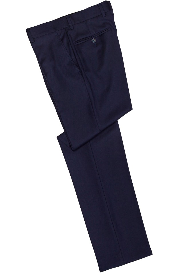 Pantaloni stokes Albastru din Lana