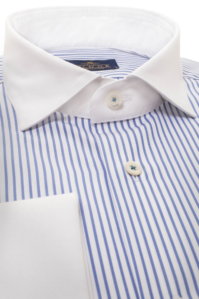 Camasa Gibson Bleu din Bumbac