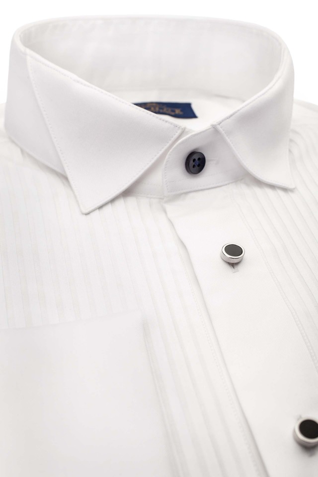 Camasa Sanford Alb din Bumbac