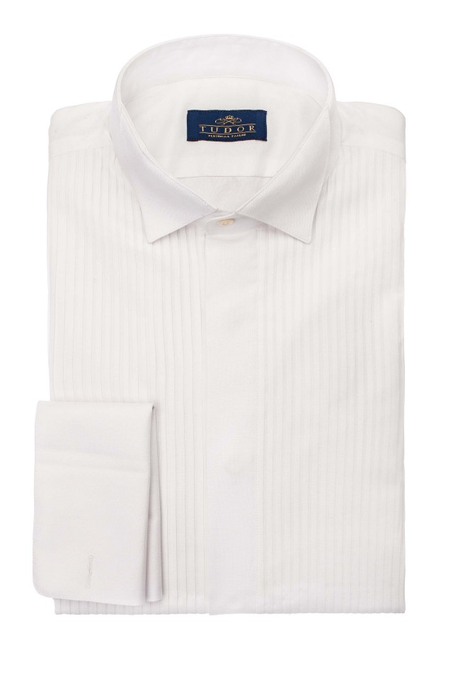 Camasa Karston Alb din Bumbac