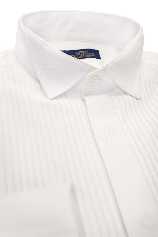 Camasa Karston Alb din Bumbac