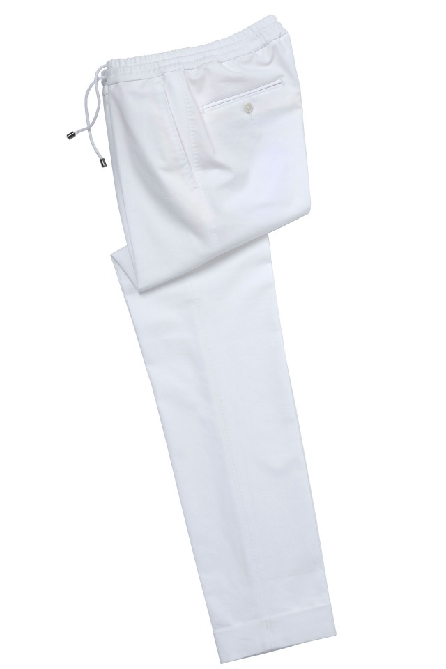 PANTALON JOGGER WHITE