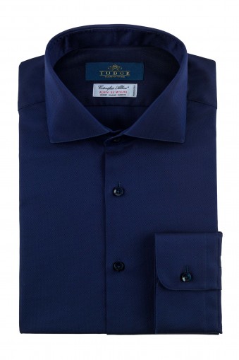 Camasa Anastasia Navy din Bumbac