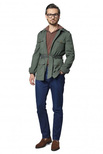 SAFARI JACKET GREEN