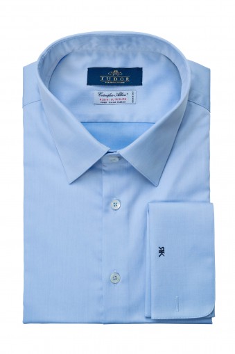 Camasa Natasha Bleu din Bumbac