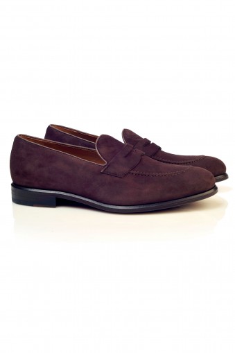Pantofi suede loafers Harris