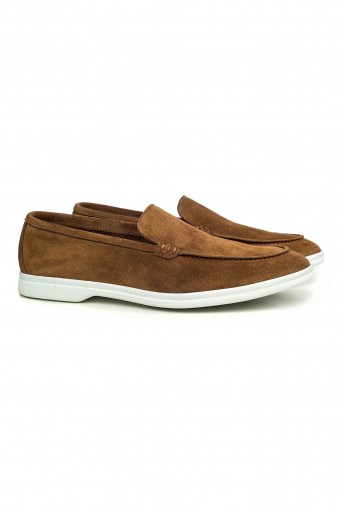  Loafer Suede Slip-on Bej