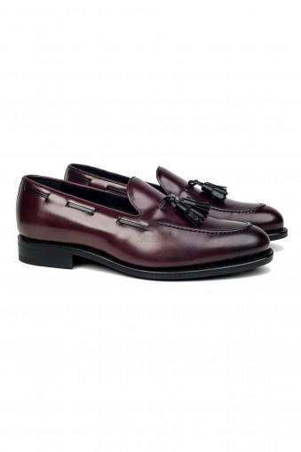  Loafer Tassel Bordo