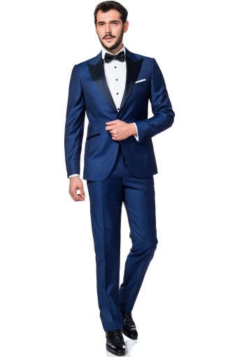 Costum ceremonie Aragon Bleumarin din Lana