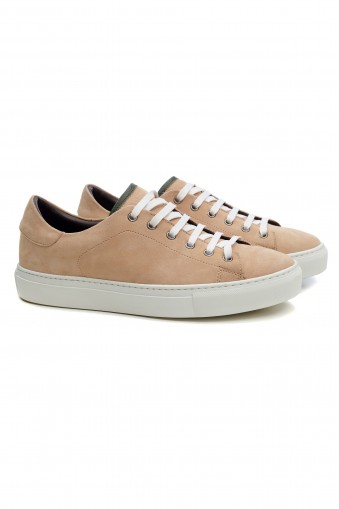 BEIGE SUEDE TRAINER