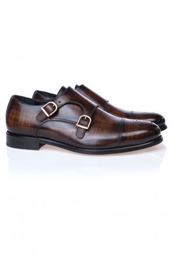Pantofi Double Monk Galahad