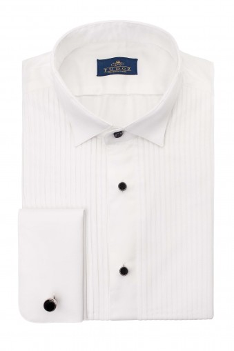 Camasa Sanford Alb din Bumbac