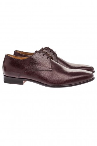 Pantofi derby etrusco caviar