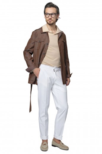 SAFARI JACKET BROWN