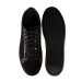 Black suede trainer