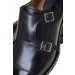 Pantofi Double Monk Black