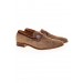 Pantofi suede beige loafers