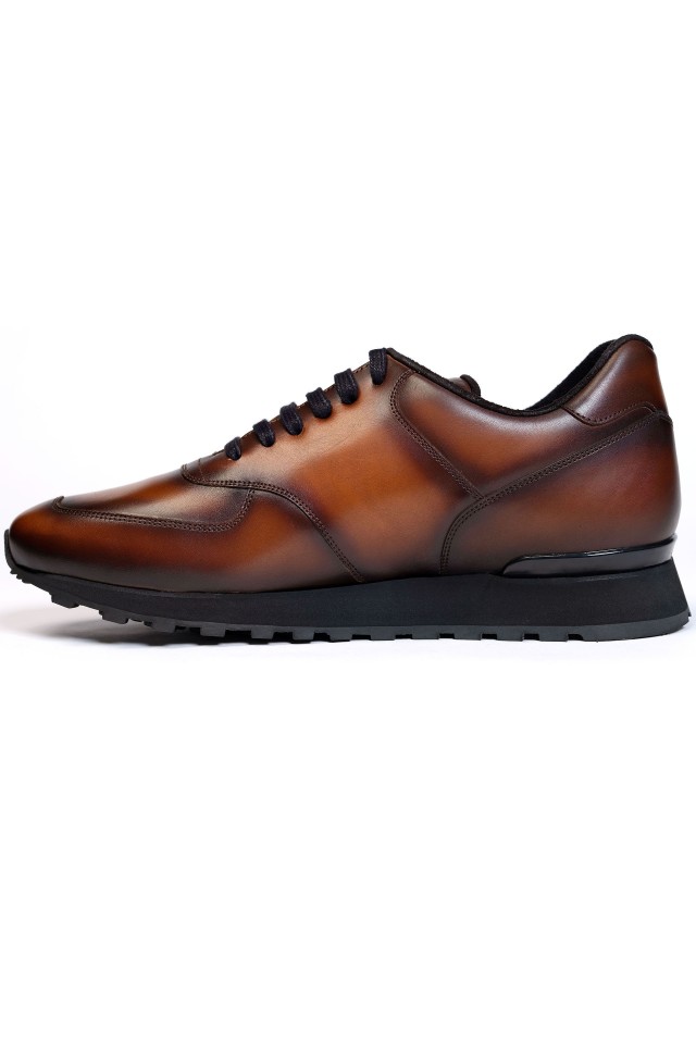 Med Brown Jogger Shoes