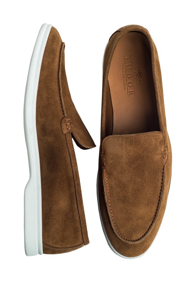  Loafer Suede Slip-on Camel