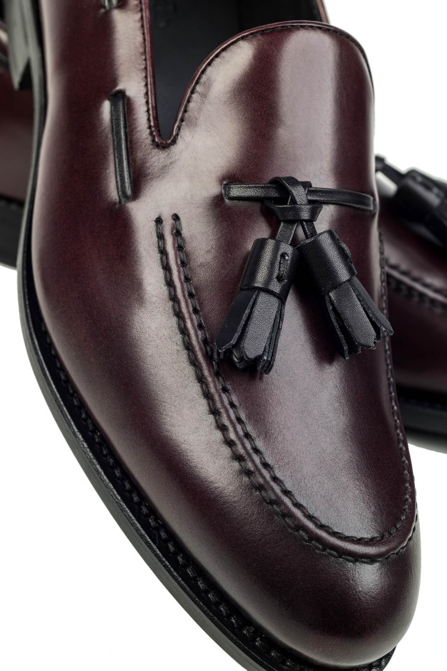  Loafer Tassel Burgundy