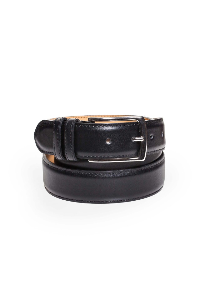 Dustin Black Calf Belt