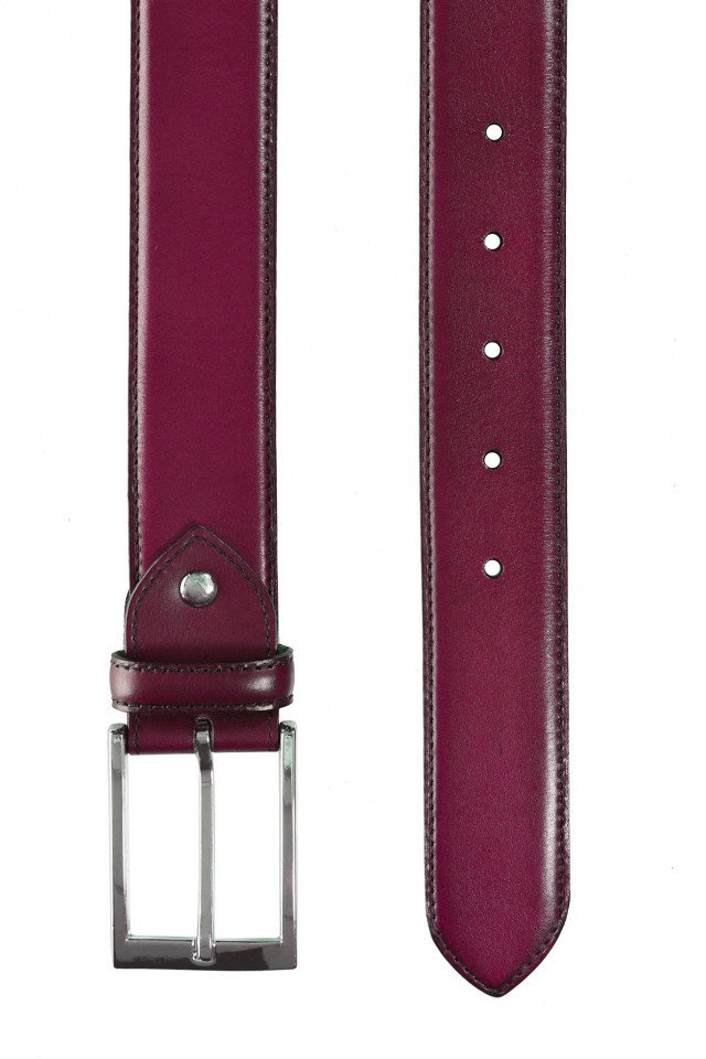 Jack Burgundy Belt