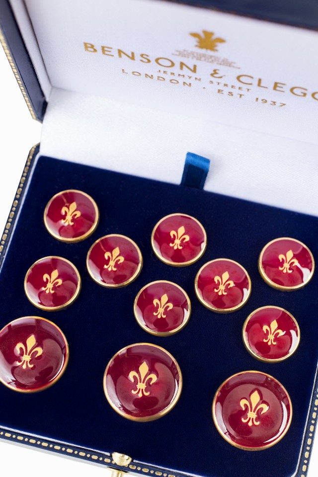 Fleur de lys Buttons