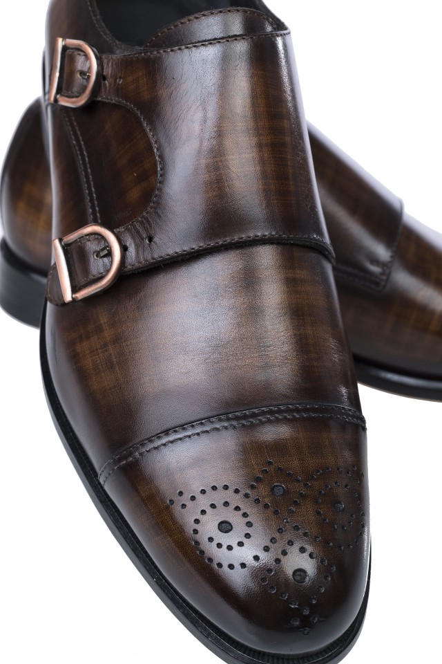 Double Monk Galahad Shoes