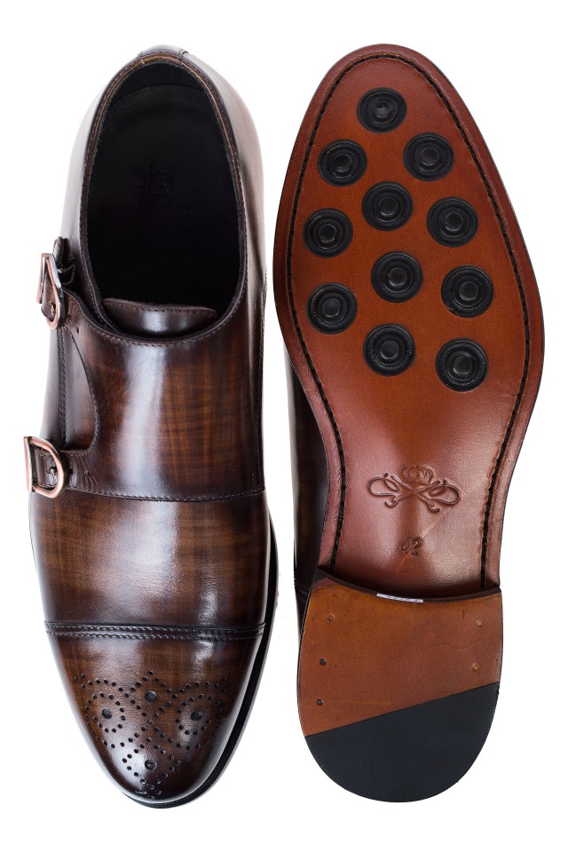 Double Monk Galahad Shoes