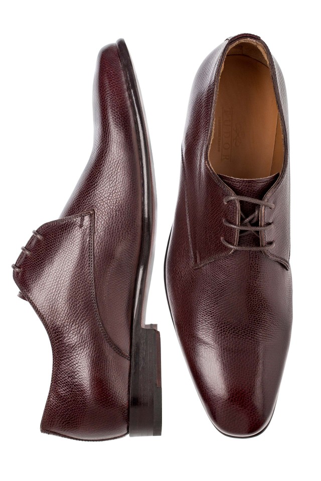 Etrusco Caviar Derby Shoes