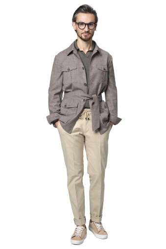 SAFARI JACKET SAND