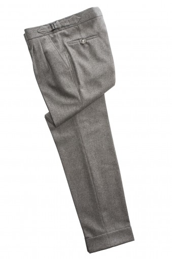 Pantaloni smart casual flannel