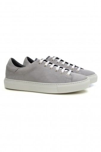 GREY SUEDE TRAINER