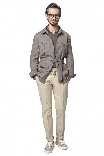 SAFARI JACKET SAND